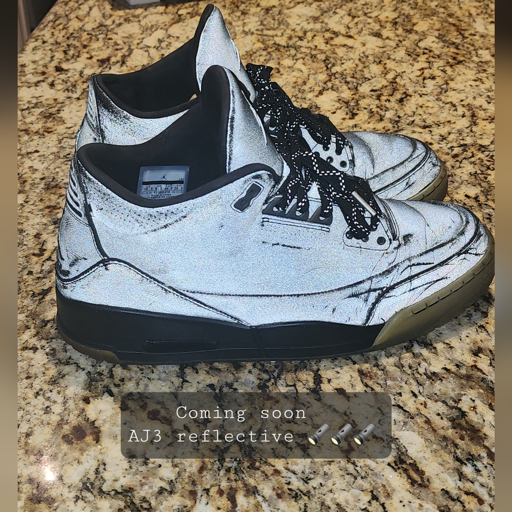 Jordan 3 5Lab3 Reflective - Picture 7 of 7